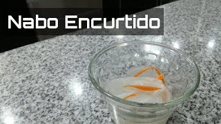 Como Preparar NABO ENCURTIDO muy Fácil y Rápido  Cocina Peruana  Al Estilo Peruano [upl. by Ardekan]