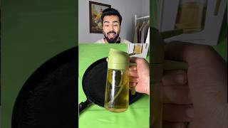 Testing an oil dispenser that will make cooking easier 😍 reveiw amazonreview cookingtools [upl. by Htenek]