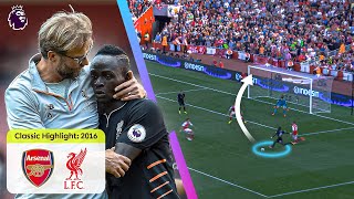 A sevengoal opening day THRILLER  Arsenal 34 Liverpool  Classic Premier League Highlights [upl. by Tristas]