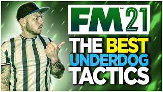 The BEST Underdog Football Manager Tactics 2021 [upl. by Neeven]