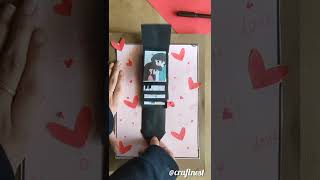 waterfall card🎁waterfall card tutorial 🥰craft ideagreeting ideas shorts youtubeshorts [upl. by Tigram]