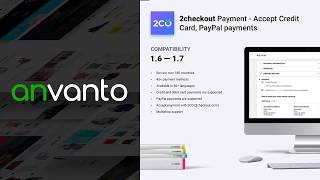 2checkout payment  accept credit card PayPal payments for PrestaShop [upl. by Aramad]