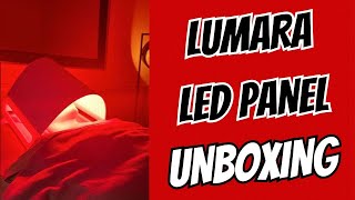 First Look at the Lumara Red Light LED Panel Unboxing and Initial Thoughts [upl. by Ahswat]