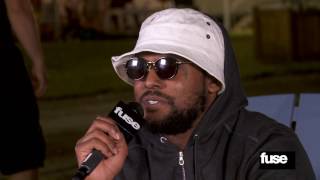 Schoolboy Q On Oxymoron amp Longboarding Through Kendrick Lamars Set [upl. by Mahla]