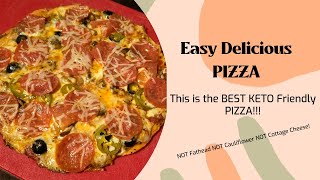 CK PIZZA  This is the BEST Keto Friendly Pizza you will find [upl. by Greta70]