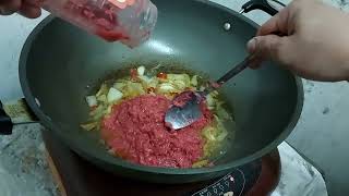 HIGHLIGHTS Cooking Bagoong Alamang Gata [upl. by Nepil368]