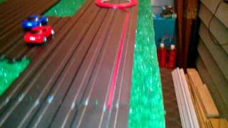 Slot car track lane tape [upl. by Oca]