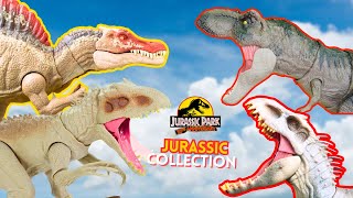 GIANT TRex VS IREX Vs Indoraptor Giganotosaurus  Jurassic Park Jurassic World Dominion amp More [upl. by Mientao]