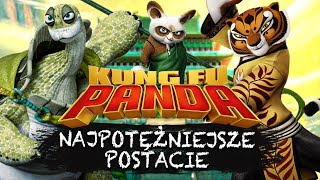 TOP 10 najpotężniejszych postaci KUNG FU PANDA [upl. by Otnicaj373]