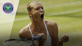 Maria Sharapova vs Serena Williams Wimbledon final 2004 Extended Highlights [upl. by Ferrand594]