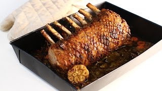 Cotlet de porc  pork rack  la cuptor [upl. by Dnomayd]