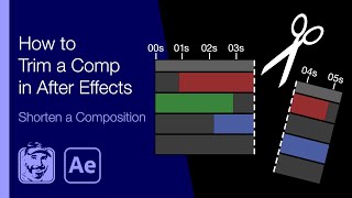 How to Trim a Comp in After Effects Shorten a Composition [upl. by Nylhsoj262]