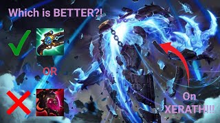 The TRUTH about Ludens Companion vs Malignance on Xerath LoL Patch 1491410 [upl. by Uah]