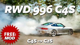 996 RWD Conversion FOR FREE on a C4S [upl. by Ariek]