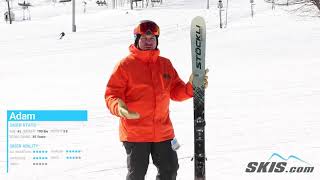 Adams ReviewStockli Stormrider 88 Skis 2021Skiscom [upl. by Alleinnad334]