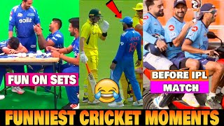 Indian Cricket Team IPL FunnyReel Moments Behind the Scenes😂😂  Rohit SharmaVirat Kohli [upl. by Ennad511]