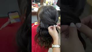 Wedding guests hair by ms Dors  layerstyle hairstyles hair [upl. by Enyrehtac]