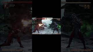 Sektor amp Subzero combos mortakombat1 gaming scorpionmortalkombat gameplay mortalkombat [upl. by Ennayram]