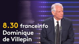 quotIl est important que la France mette sa susceptibilité dans sa pochequot estime Dominique de Villepin [upl. by Odlabu]