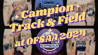 Campion Track amp Field at OFSAA 2024 [upl. by Isyak]