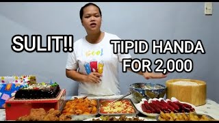 2000 PESO TIPID HANDA RECIPE [upl. by Anuahs443]