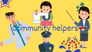 community helpers kids learning video [upl. by Kit]