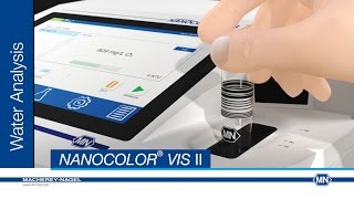 Water Analysis  NANOCOLOR® VIS II [upl. by Knuth]