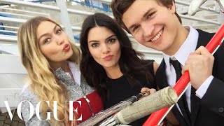 Kendall Jenner and Gigi Hadids Selfie Stick Adventure  Vogue [upl. by Dylane]