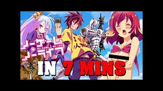 No Game No Life IN 7 MINUTES [upl. by Lemrahs719]