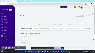 How To Access the Exams in LMS Olevels Virtual School [upl. by Fiann580]