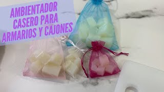 AMBIENTADOR CASERO PARA ARMARIOS ZAPATEROS Y CAJONES CON SOLO 2 INGREDIENTES AROMATIZADOR [upl. by Yeslah]