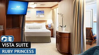 Ruby Princess  Vista Suite  Full Walkthrough Tour amp Review  4K [upl. by Hobbie]