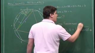 Resolução de Exercícios Relações Métricas em Polígonos Regulares  Parte 3  Aula 30 [upl. by Fineberg]