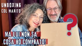 UNBOXING col MARITOMA LUI NON SA COSA HO COMPRATO [upl. by Puto494]