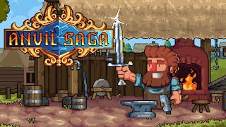 I Almost Never See Medieval Blacksmithing RPGs But Anvil Saga is Here [upl. by Neimad474]