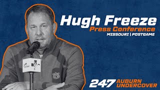 Auburn HC Hugh Freeze  Missouri Postgame [upl. by Aman177]