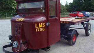 Scammell Mechanical Horse at the Avon Valley Railway [upl. by Eillam]