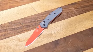 Benchmade Mini Osborne Shot Show Limited Edition 945RD2401 [upl. by Lilhak818]