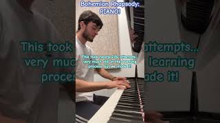 Bohemian Rhapsody on Piano piano queen freddiemercury [upl. by Nauhs573]