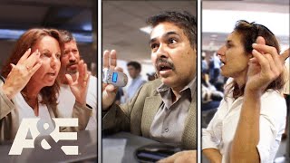 Airline Oversold Flight FRUSTRATION  Top 7 Moments  AampE [upl. by Nidorf]