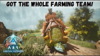 ARK Survival Ascended Episode 27 Taming a Doedicurus And Castoroides [upl. by Bonner573]