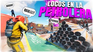 Nos VOLVEMOS LOCOS en la PETROLERA  RUST  Gameplay español [upl. by Cash]