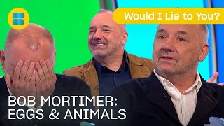 Bob Mortimer Eggs amp Animals  Would I Lie to You  Banijay Comedy [upl. by Angelika]