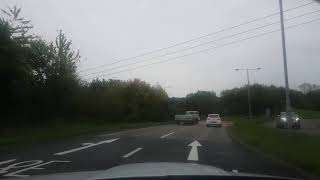 Oakenshaw Roundabout correct procedure for Rough Hill Drive [upl. by Nazay]