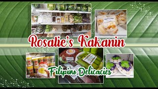 Rosalies Kakanin Filipino Delicacies  Tatak Bulakenyo [upl. by Dominic]