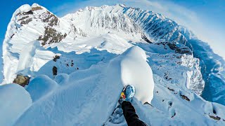 quotWhat A PSYCHO Runquot  Travis Rices quotOld Dogquot Snowboard Edit [upl. by Aleda]