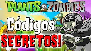 Plants vs Zombies VERSIÓN FLASH ¡LOS CODIGOS SECRETOS✨ [upl. by Anilet]