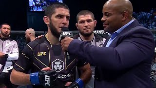 Islam Makhachev Octagon Interview  UFC 280 [upl. by Neeleuqcaj]