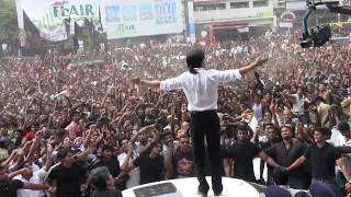 Shahrukh using Benz As Stage At Cochin Emmanuel Silks Inauguration [upl. by Atneuqal]