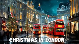 London Christmas Walking Tour 4K HDR with 3D SOUND — London Christmas Markets and Lights 2024 [upl. by Stromberg978]